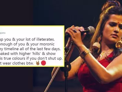 Shut Up Or I’ll Go Full Naked, Sona Mohapatra Slams Trolls Who Allege She Distorted Devotional Song