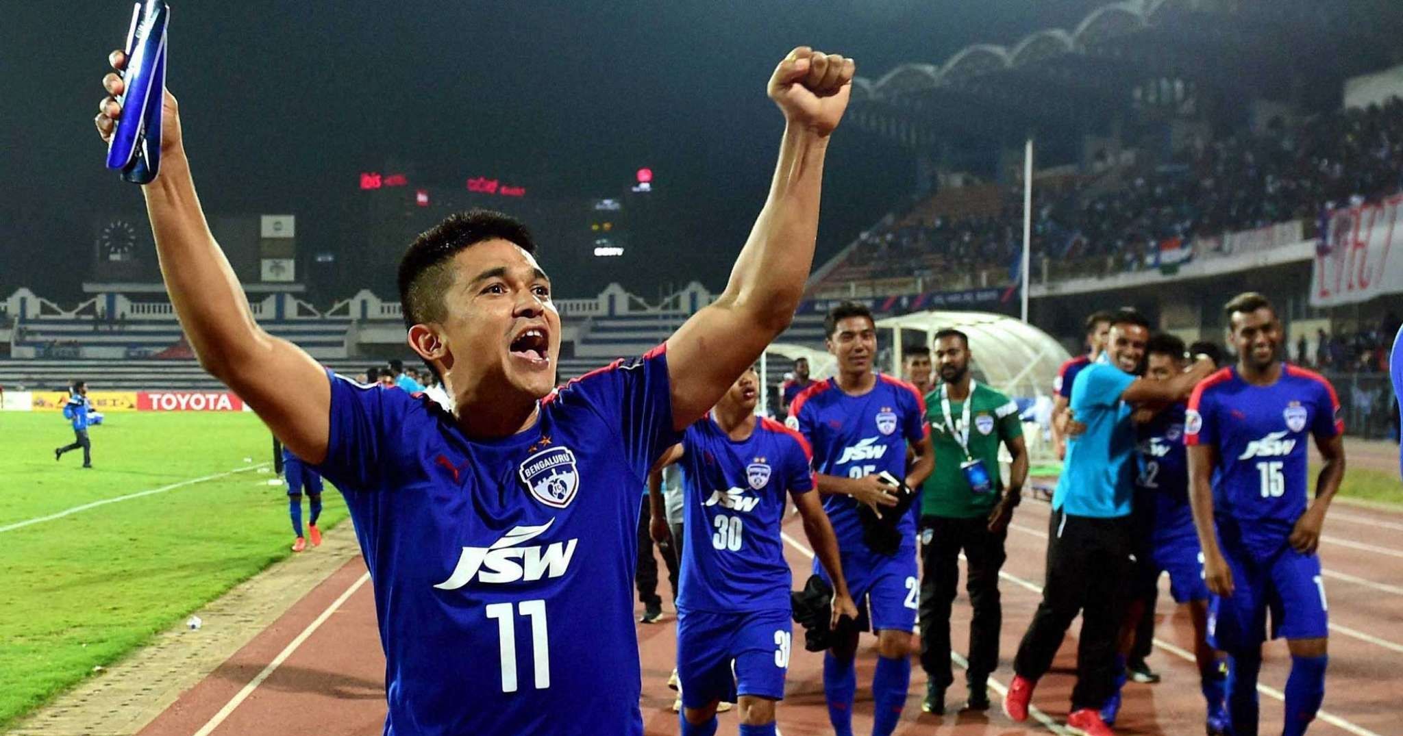 I'm just happy finding the back of the net every time: Footballer Sunil  Chhetri