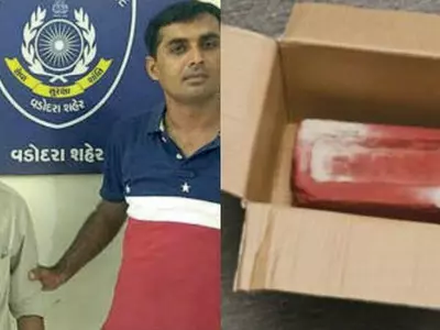 vadodara city police catches delivery guy harmit mirchandani