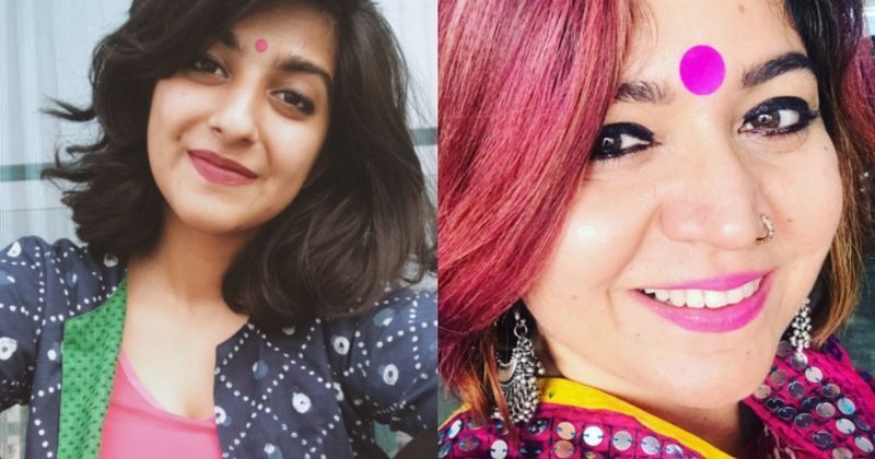 Indian Women Are Posting Selfies With The Traditional Bindi For Womens 