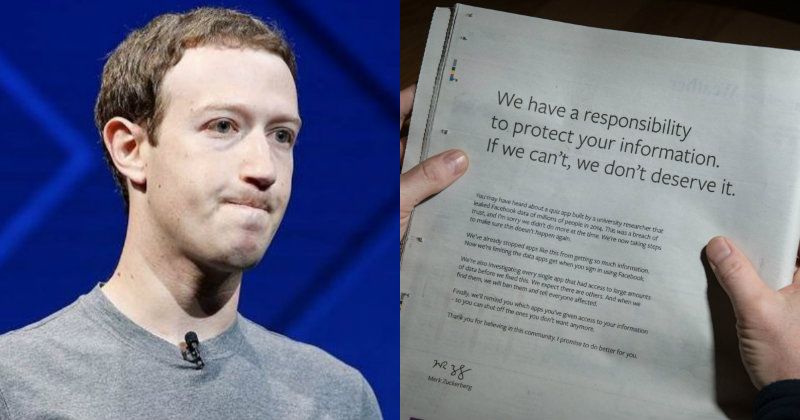 Mark Zuckerberg Apologizes For Facebook's Data Privacy Scandal With ...