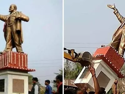 How The Left Was Demolished Again In Tripura