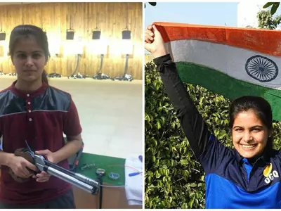 Manu Bhaker has won two World Cup shooting golds