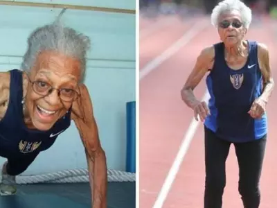 Meet Ida Keeling,The 102-Year-Old Runner Who Still Doesn't Miss Out On Her Squats Or Her Cognac