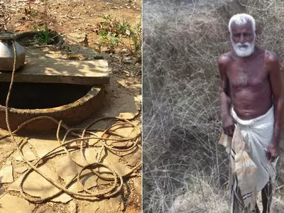 70-Year-Old Digs A Well
