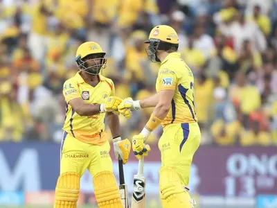 Ambati Rayudu and Shane Watson put on 134 for the first wicket.