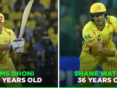 CSK had 7 players over 30 in their side