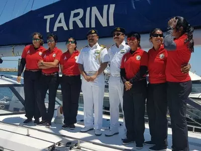 Indian Navy's All-Women Crew