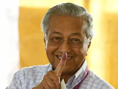Malaysia Mahathir Mohamad Become World Oldest Elected Leader