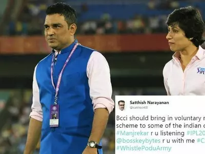 Sanjay Manjrekar is not the most popular person on Twitter right now