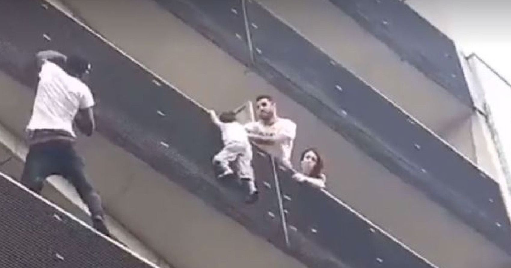 Man Hailed As 'Spiderman' After He Scales Building To Save Child ...