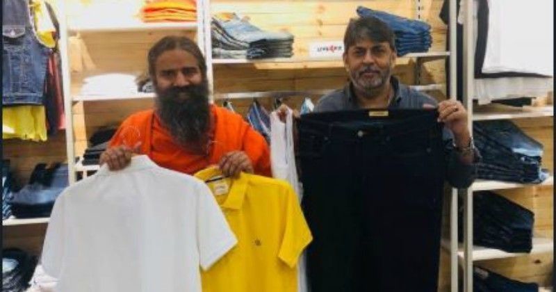 Baba Ramdev Launches Ripped Jeans Which 