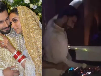 Being The Eccentric Man He Is, Ranveer Took Over DJ Console, Danced Like Crazy At His Reception