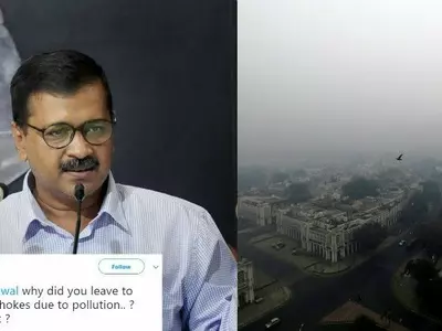 Delhi chief minister, Arvind Kejriwal, Dubai, India, pollution, PM levels,Manoj Tiwari