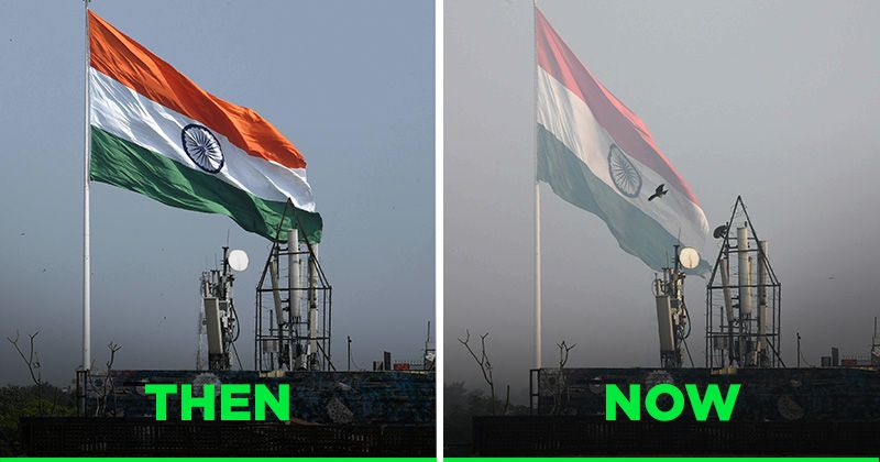 8 Before And After Images Show How Severe Pollution Has Changed Delhi's ...