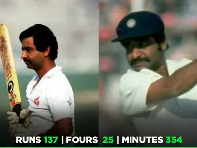 Gundappa Viswanath made 137 on his Test debut