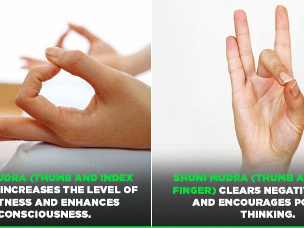 Here's How You Can Draw Positive Energy From Every Finger Using Hand Mudras