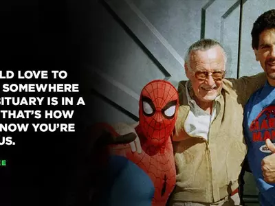 In This Old Video, Marvel Comic’s Real-Life Superhero Stan Lee Hoped People Kept His Obituary Ready