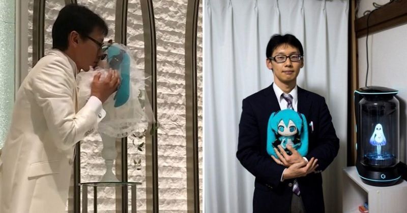 Man marries 16yearold hologram and never cheated on her