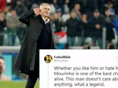 Jose Mourinho mocked Juventus fans