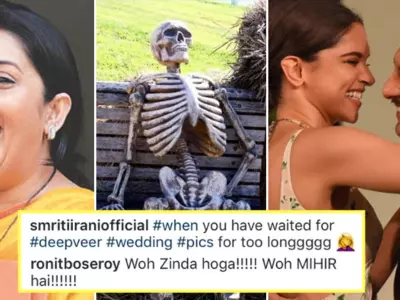 Just Like Deepika Padukone and Ranveer Singh Fans, Smriti Irani Is Also Starving For Their Wedding P
