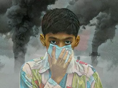 New Delhi, air pollution, doctors, PM 2.5, breathing, lungs, crackers, WHO, vehicles