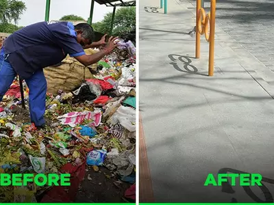 Rajkot Sanitation Workers Get Public Honour For Keeping The City Clean