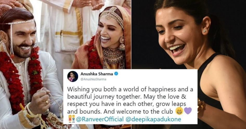 Film Fraternity Pours In Wishes For Ranveer-Deepika, Congratulates Them ...