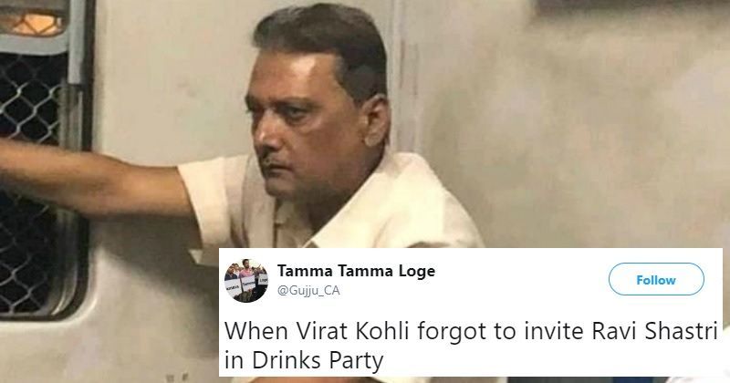 This Man Looks Exactly Like Ravi Shastri & Now He Is A Viral Meme