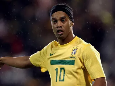 Ronaldinho was part of the side that won the 2002 FIFA World Cup