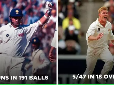Sachin Tendulkar and Brett Lee clashed for the first time in 1999