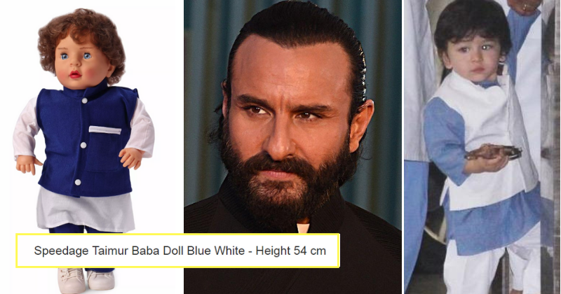 Saif Ali Khan Is Stunned Seeing Taimurs Doll Feels He Should