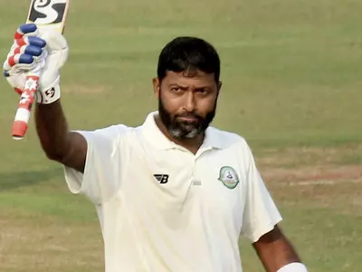 wasim jaffer becomes the first to score 11,000 runs in ranji trophy