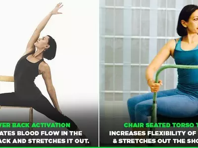 11 Yoga Stretches You Can Perform At Your Office Desk