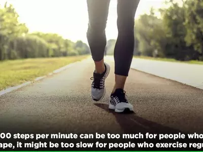 A 100 Steps A Minute Qualifies As A Brisk Walk, But Might Be Too Slow For A Fit Person