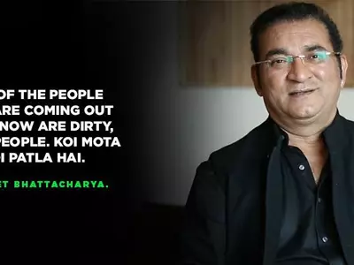 A flight attendant has alleged that Abhijeet Bhattacharya sexually harassed her 20 years ago at a pu