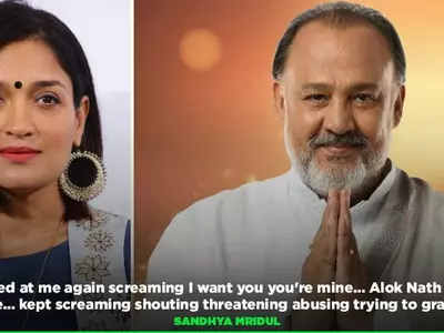 After Vinta Nanda, Sandhya Mridul has also accused Alok Nath of sexual harassment and abuse. #MeToo