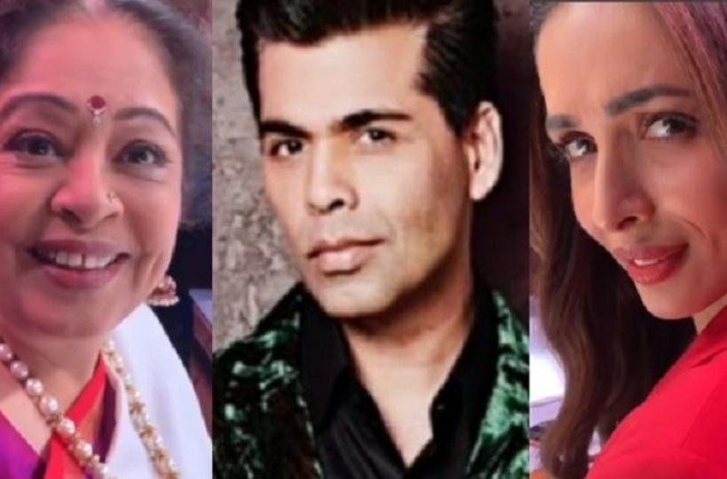 These BTS Videos Of Karan Johar With Malaika Arora & Kirron Kher Show How  Lit These A-Listers Are