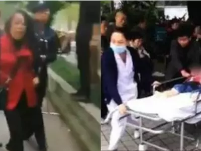 China Kindergarten attack, woman attacks kindergarten kids with knife