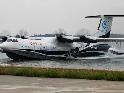 China Made Worlds Largest Seaplane