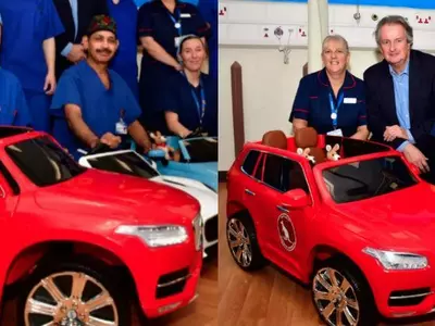 Doctors use cars in this leicester hospital for kids