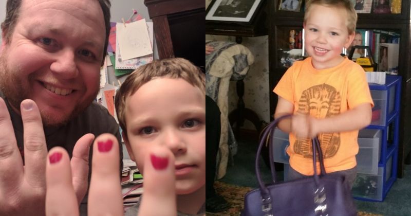 This Woman's Partner Blew Up on Her For Painting Their Son's Nails & Reddit  Is Calling Out All the Red Flags