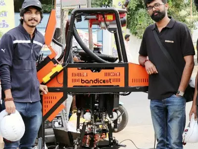 genrobotics bandicoot sewage cleaning robot swachh bharat abhiyaan