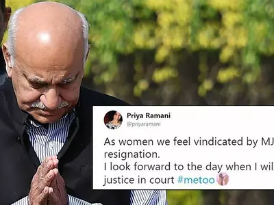 me Is Up For MoS MJ Akbar As He Steps Down