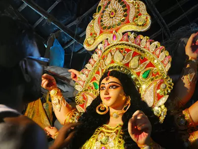 Muslim Artist Breathes Life Into Durga Idols In Assam