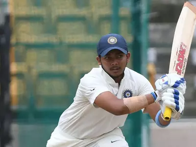 Prithvi Shaw Will Make His Test Debut Vs West Indies