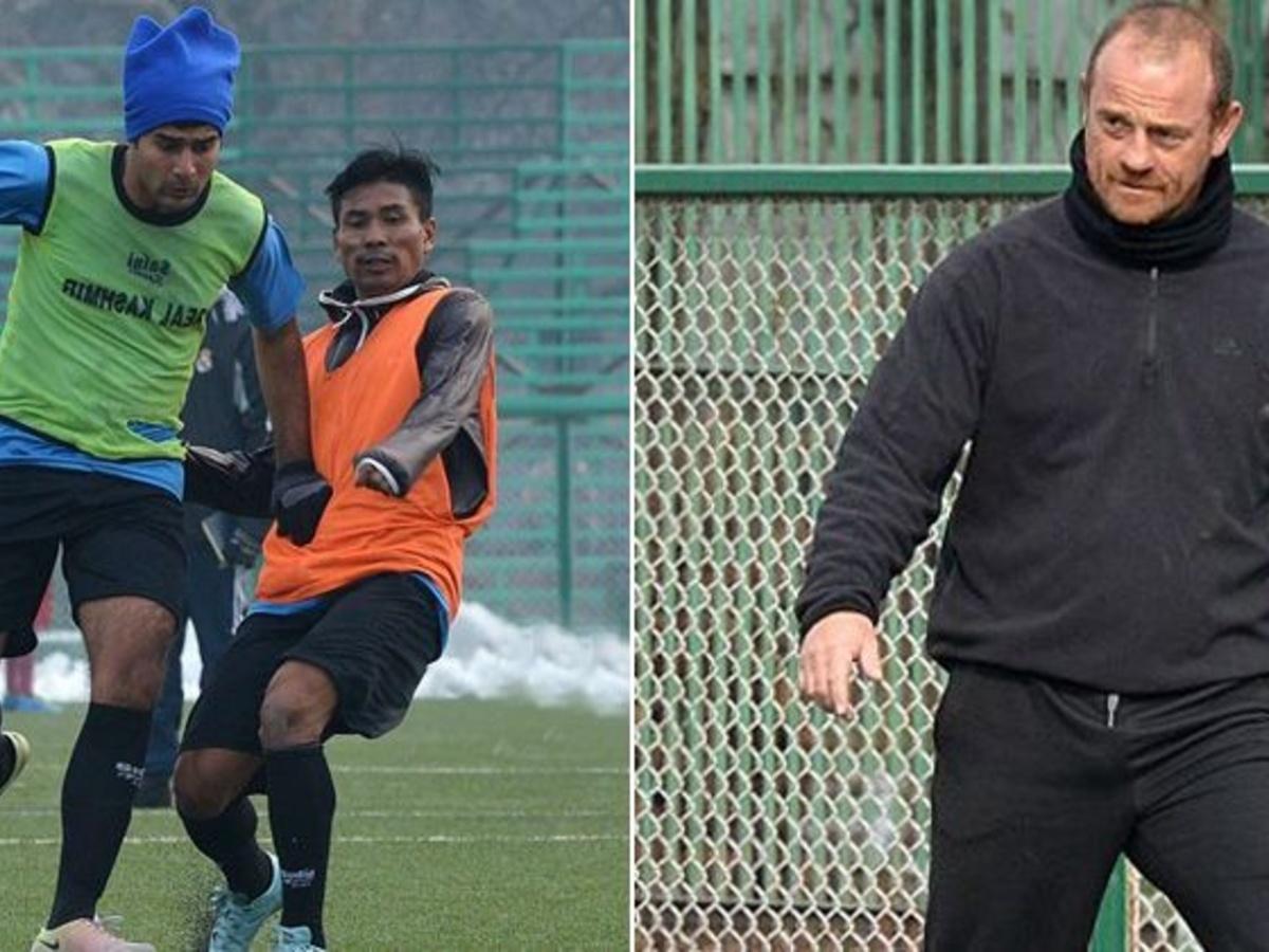 Real Kashmir's Scottish coach David Robertson and family could be