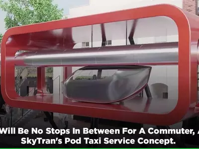 SkyTran, Pod Taxi Service, Autonomous Pods, Reliance Industries Limited, Magnetic Levitation Pods, F