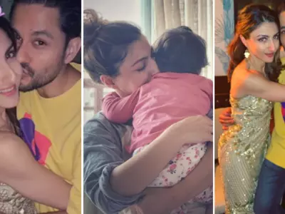 Soha Ali Khan Rings In 40th Birthday With A Kiss From Kunal Kemmu & A Special Gift From Inaaya