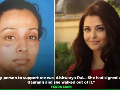 Stree actress Flora Saini says only Aishwarya Rai supported her when Gaurang Doshi assaulted her.